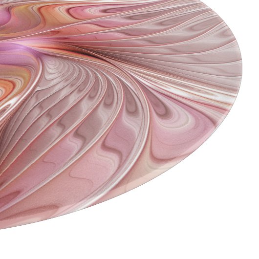 Abstrakte Butterfly Farbenfrohe Fantasie Fraktal K Schneidebrett (Ecke)