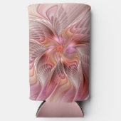 Abstrakte Butterfly Farbenfrohe Fantasie Fraktal K Selters Dosenkühler (Vorderseite)