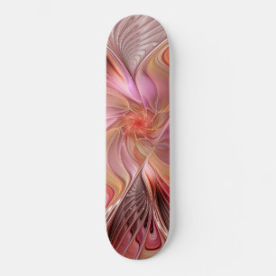 Abstrakte Butterfly Farbenfrohe Fantasie Fraktal K Skateboard