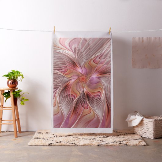 Abstrakte Butterfly Farbenfrohe Fantasie Fraktal K Stoff (Beispiel)