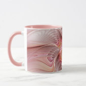 Abstrakte Butterfly Farbenfrohe Fantasie Fraktal K Tasse (Links)