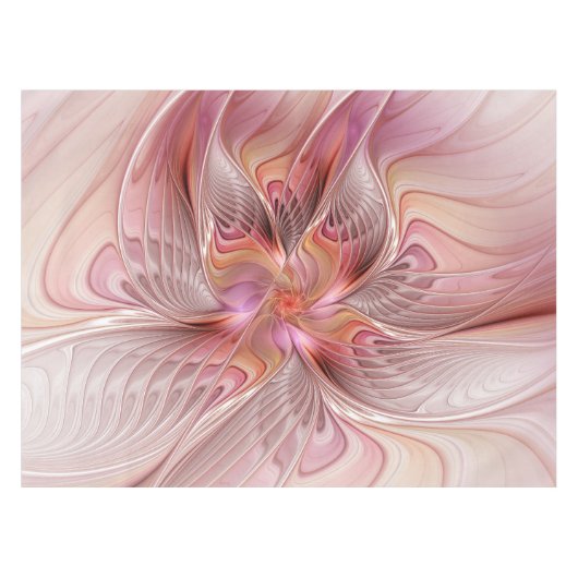 Abstrakte Butterfly Farbenfrohe Fantasie Fraktal K Tischdecke (Vorderseite (Horizontal))