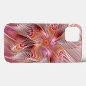 Abstrakte Butterfly-Kunstinitialen im Fraktal Case-Mate iPhone Hülle (Rückseite (Horizontal))