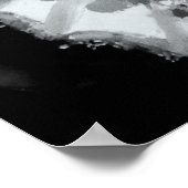 Abstrakte Butterfly-Malerei - Kunstdrucke Poster (Ecke)