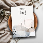 Abstrakte Button-Clip-Anzeige für das Logo "Wasser Visitenkarte