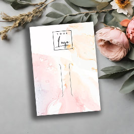 Abstrakte Button-Clip-Anzeige für das Logo "Wasser Visitenkarte