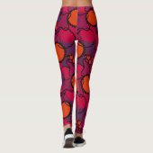 Abstrakte Camouflage Leggings (Rückseite)