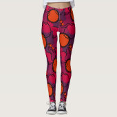 Abstrakte Camouflage Leggings (Vorderseite)
