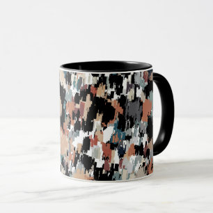 Abstrakte Camouflage Tasse