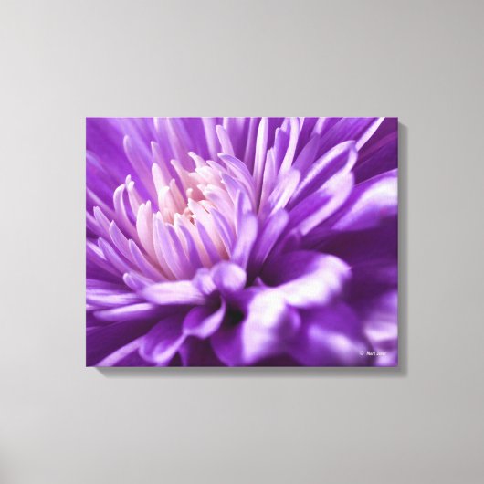 Abstrakte Canvas mit Blumenmuster Leinwanddruck (Vorderseite)