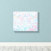 Abstrakte Canvas Print - Moderne Wall Art" Leinwanddruck (Insitu (Holzboden))