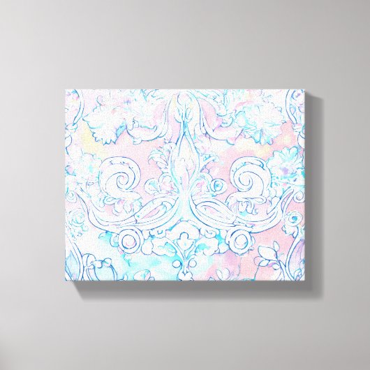 Abstrakte Canvas Print - Moderne Wall Art" Leinwanddruck (Vorderseite)