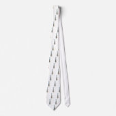 Abstrakte Cello Art Krawatte (Vorderseite)