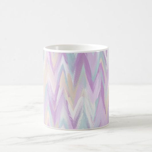 Abstrakte Chevrons Kaffeetasse (Mittel)