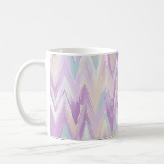 Abstrakte Chevrons Kaffeetasse (Links)