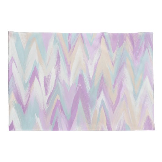 Abstrakte Chevrons Kissenbezug (Rückseite-Rechts)