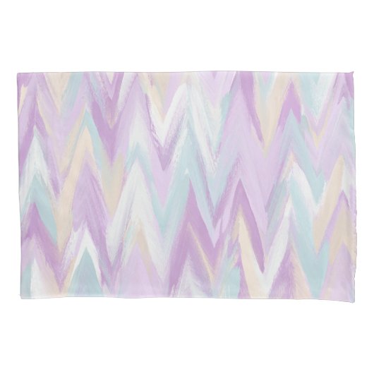 Abstrakte Chevrons Kissenbezug (Vorderseite-Links)