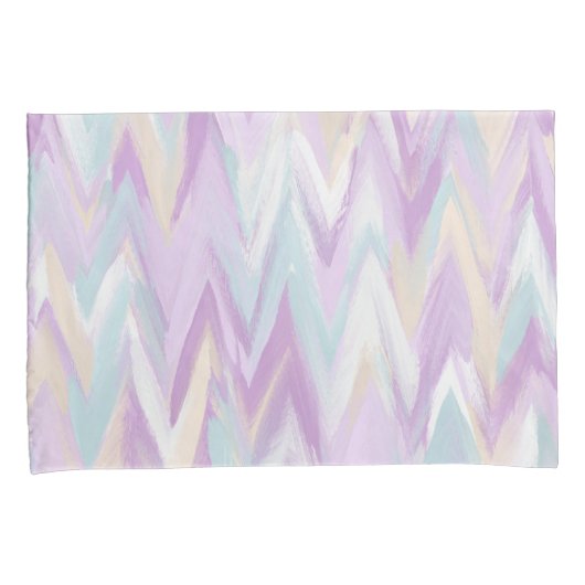 Abstrakte Chevrons Kissenbezug (Vorderseite-Rechts)