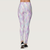 Abstrakte Chevrons Leggings (Rückseite)