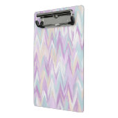Abstrakte Chevrons Mini Klemmbrett (Gewinkelt2)