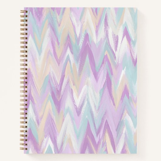 Abstrakte Chevrons Notizblock (Vorderseite)