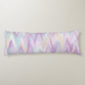 Abstrakte Chevrons Seitenschläferkissen (Rückseite)