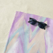 Abstrakte Chevrons Strandtuch (Beispiel)