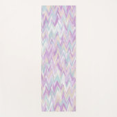 Abstrakte Chevrons Yogamatte (Vorderseite)