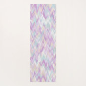 Abstrakte Chevrons Yogamatte (Rückseite)