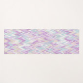 Abstrakte Chevrons Yogamatte (Vorderseite (Horizontal))