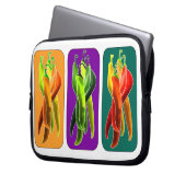 Abstrakte Chile Notebook-Tasche Laptopschutzhülle (Vorderseite Links)