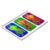 Abstrakte Chile Notizblock (Linke Seite)