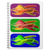 Abstrakte Chile Notizblock (Vorderseite)