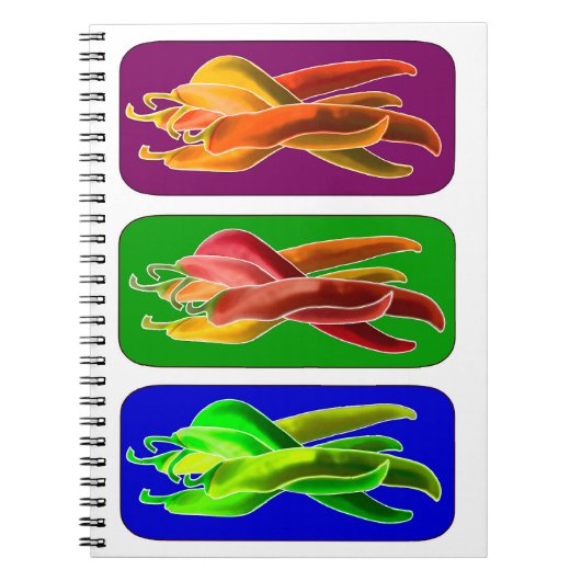 Abstrakte Chile Notizblock (Vorderseite)