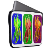 Abstrakte Chilen Laptop Sleeve (Vorne Rechts)