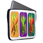 Abstrakte Chilen Laptop Sleeve (Vorne Rechts)