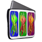 Abstrakte Chilen Laptop Sleeve (Vorne Rechts)