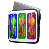 Abstrakte Chiles Laptop-Tasche Laptopschutzhülle (Vorderseite Links)