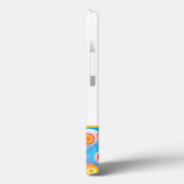 Abstrakte Circle Art INITIALS Sommerspass Case-Mate iPhone Hülle (Rückseite / Links)