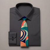 Abstrakte Circle Krawatte