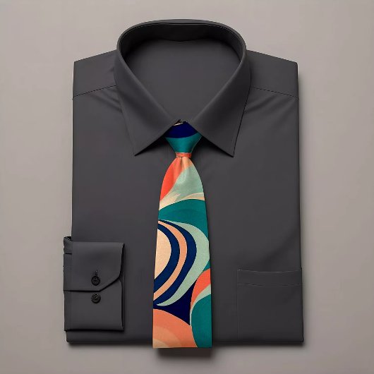 Abstrakte Circle Krawatte