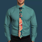 Abstrakte Circle Krawatte