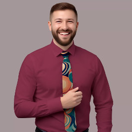 Abstrakte Circle Krawatte