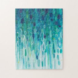 Abstrakte Circle Painting Puzzle