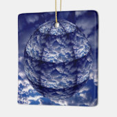 Abstrakte Cloud-3D-Kugel Keramikornament (Links)