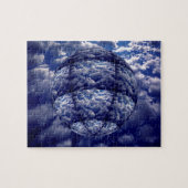 Abstrakte Cloud-3D-Kugel Puzzle (Horizontal)