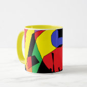 Abstrakte Coffee Tasse (Vorderseite Links)