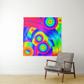 Abstrakte Comet-Tapestry Wandteppich (Beispiel)