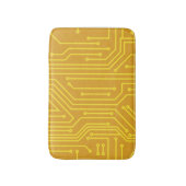 Abstrakte Computerausrüstung Badematte (Vorderseite Vertikal)