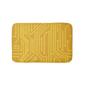 Abstrakte Computerausrüstung Badematte (Vorderseite)